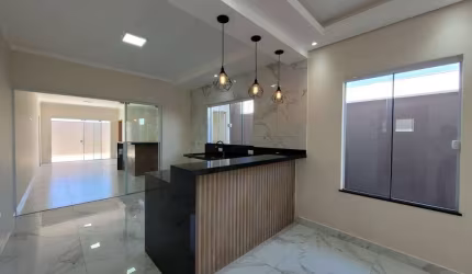 Casa para venda em Residencial Lívia de 156.00m² com 3 Quartos, 1 Suite e 2 Garagens