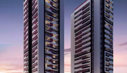 Apartamento para venda em Jardim Guarujá de 46.00m² com 1 Quarto e 1 Suite