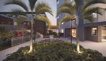 Apartamento para venda em Bosque de 73.64m² com 3 Quartos, 1 Suite e 2 Garagens