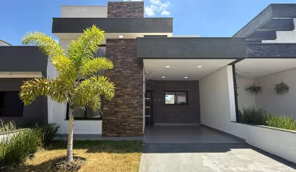 Casa para venda em Jardim Residencial Villagio Ipanema I de 154.00m² com 3 Quartos, 1 Suite e 2 Garagens