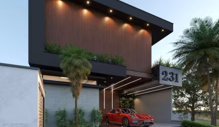 Casa para venda em Cézar De Souza de 240.00m² com 3 Quartos, 3 Suites e 2 Garagens