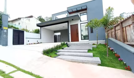 Casa para venda em Mogi Moderno de 143.00m² com 3 Quartos, 3 Suites e 4 Garagens