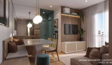 Apartamento para venda em Fazenda Aya de 46.98m² com 2 Quartos