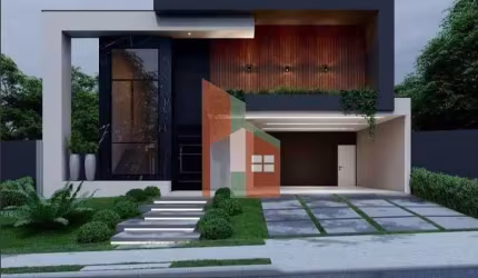 Casa para venda em Condomínio Reserva São Nicolau de 244.00m² com 4 Quartos, 4 Suites e 2 Garagens