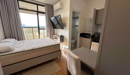 Flat para alugar em Mossunguê de 30.00m² com 1 Quarto e 1 Garagem