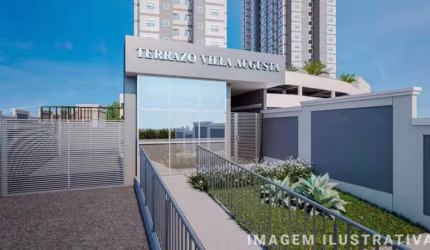 Apartamento para venda em Vila Augusta de 51.20m² com 2 Quartos e 1 Garagem