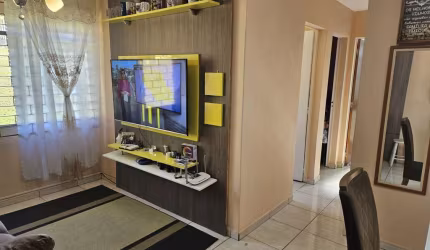 Apartamento para venda em Cidade Industrial de 44.00m² com 2 Quartos e 1 Garagem