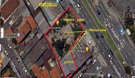 Terreno para alugar em Centro de 560.00m²