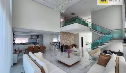 Casa de Condomínio para venda em Aldeia Da Serra de 553.00m² com 6 Quartos, 5 Suites e 7 Garagens