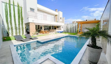 Casa para venda em Loteamento Industrial Machadinho de 317.00m² com 3 Quartos, 3 Suites e 4 Garagens