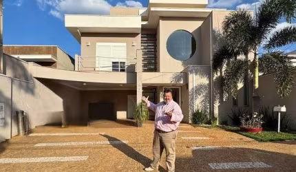 Casa de Condomínio para venda em Residencial Jardim Dos Ipês de 343.00m² com 4 Quartos, 4 Suites e 2 Garagens