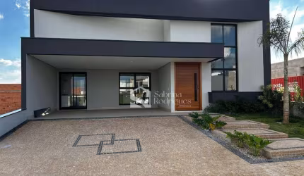 Casa de Condomínio para venda em Jardim Residencial Dona Maria Cândida de 187.00m² com 3 Quartos, 3 Suites e 4 Garagens