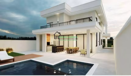 Casa para venda em CONDOMÍNIO RESERVA DA SERRA de 300.00m² com 4 Quartos, 4 Suites e 4 Garagens