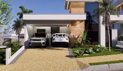 Casa de Condomínio para venda em Bonfim Paulista de 149.00m² com 3 Quartos, 3 Suites e 2 Garagens