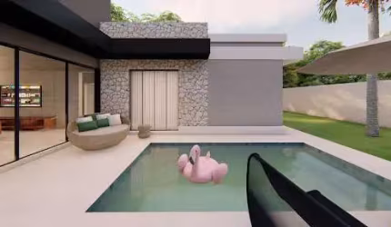 Casa de Condomínio para venda em Tamboré Jaguariúna de 216.00m² com 3 Quartos, 3 Suites e 6 Garagens