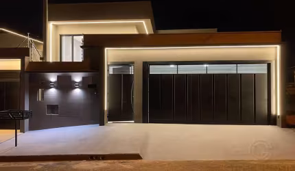 Casa para venda em Residencial Ouro Verde de 198.00m² com 3 Quartos, 1 Suite e 2 Garagens
