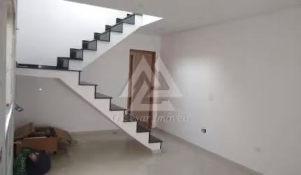 Sobrado para venda em Campestre de 172.00m² com 3 Quartos, 2 Suites e 1 Garagem