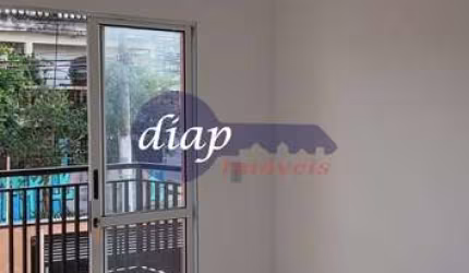 Apartamento com 44 m² na Rua Armando Ennio Lona, com 2 quartos, sala, banheiro e varanda. Excelente oportunidade para locação.