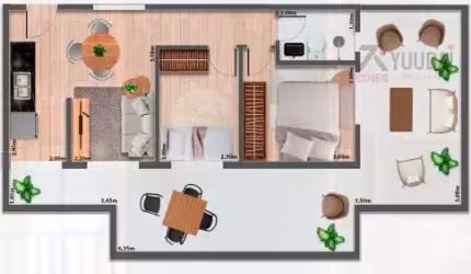 Apartamento para venda, 2 quarto(s),  Jardim Coimbra, São Paulo - AP589