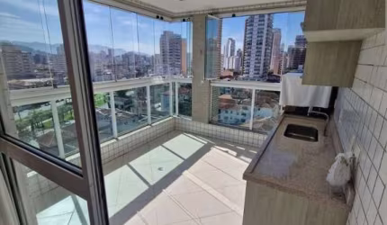 Apartamento com 3 quartos à venda na Rua Ceará, Pompéia, Santos, 123 m2 por R$ 1.120.000