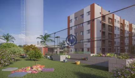 Apartamento  2 dormitórios com sacada e churrasqueira  à venda, 44 m² por R$ 269.900 - Atuba - Pinhais/PR