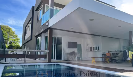 Vendo casa de condomínio, 400 m², 4 suites, piscina, R$ 3.200.000,00