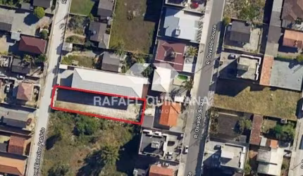 Terreno Comercial à Venda com 572m2 para Galpão, Fábrica, Casa, Quitinetes, Aririu, Palhoça - SC