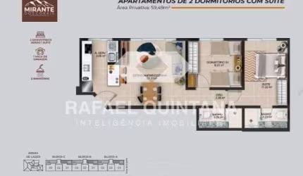 Apartamentos de 2 e 3 Quartos à Venda em Coqueiros, Florianópolis - SC