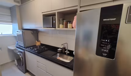 Apartamento prox Av Conceição 02 dormitórios com suíte e 02 vagas de garagem.