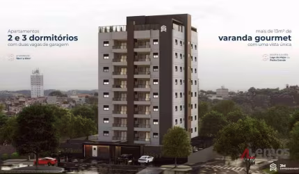 Apartamento com 2 ou 3 dormitórios à venda, à partir de R$700.350 (à vista) no Unique Residence no Vila Gardênia em Atibaia/SP - AP0835