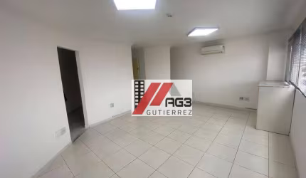 Sala comercial em vão livre com ar -condicionado e vaga com manobrista na Barra Funda
