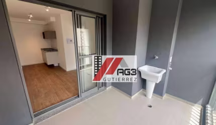 Apartamento novo de 1 dormitório com suíte, ar-condicionado, varanda e lazer completoem Pinheiros