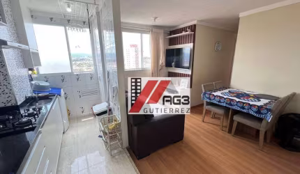 Apartamento com 2 dormitórios em andar alto, ótima área de lazer e vaga no Bairro do Limão