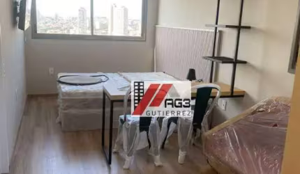 Studio novo, totalmente mobiliado com vaga e lazer completo ao lado do Metrô Alto do Ipiranga