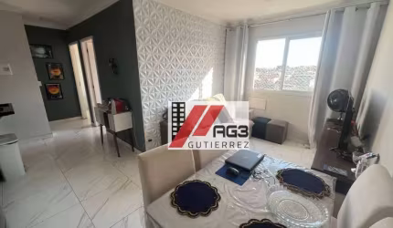 Apartamento com 2 dormitórios rico em móveis planejados, vaga de garagem e lazer completo na Cachoeirinha