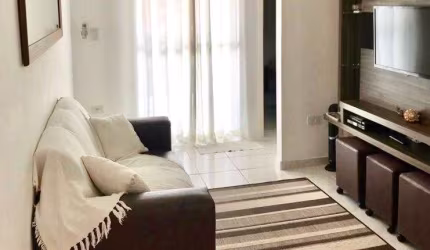 Apartamento mobiliado com 02 dormitórios, próximo a Praia Grande