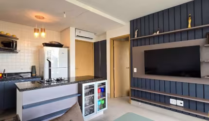 Apartamento alto padrão em maravilhoso condomínio frente mar.