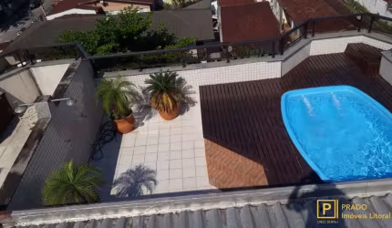 Cobertura Duplex vista para o Mar e uma linda Piscina privativa em Ubatuba!
