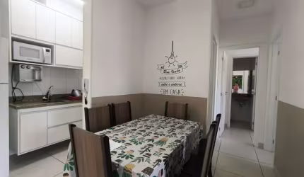 Apartamento de 2 Dormitórios, sendo 1 suíte, Toninas, Lazer 3o. andar. Elevador