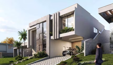 Casa com 4 dormitórios à venda, 304 m² por R$ 1.780.000 - Alphaville - Juiz de Fora/MG