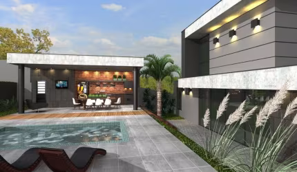 Casa com 5 dormitórios à venda, 460 m² por R$ 2.790.000 - Alphaville - Juiz de Fora/MG