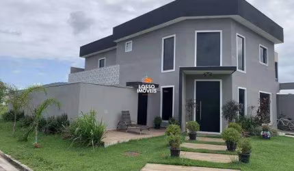 CASA ALTO PADRÃO NO CONDOMÍNIO RESERVA DAS GARÇAS.  ACEITA FINANCIAMENTO!