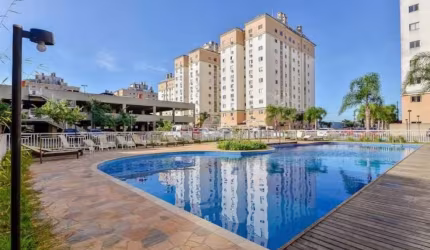 Apartamento em condominio clube, face norte com 3 dormitórios à venda, 68 m² por R$ 410.000 - Guaíra - Curitiba/PR