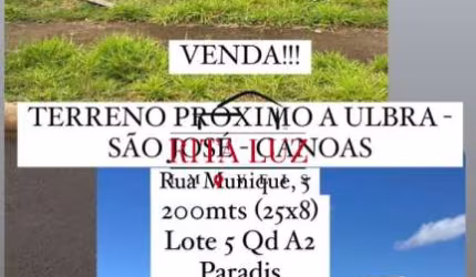 Terreno à venda na Rua Munique, 5, São José, Canoas por R$ 150.000