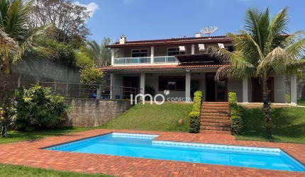 Linda e aconchegante chácara a venda em Itatiba com piscina e deck com vista panorâmica
