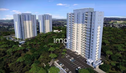 Apartamento com 2 quartos à Venda, 48 m² por R$ 288.000 - Residencial Verona - Valinhos/SP