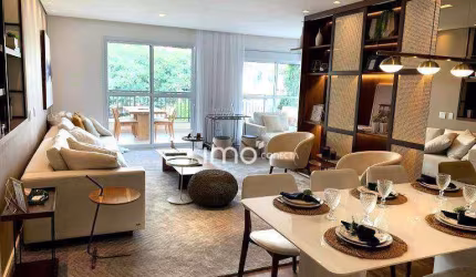 Apto no Cond. Le Parc Residence Jundiaí - 165m² - 4 Quartos sendo 3 Suítes, 4 vagas, mobiliado !