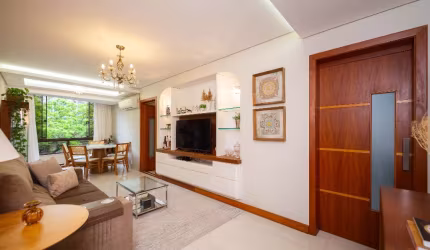 Excelente apartamento decorado com 2 quartos e vaga no Higienópolis