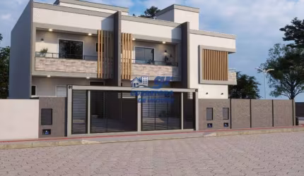 Sobrado 3 quartos, 105 m², à venda por R$  630.000,00 - Gravatá - Navegantes/SC