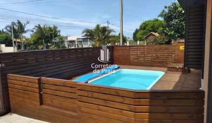 Casa para Venda em Tramandaí, Nova Tramandai, 2 dormitórios, 1 suíte, 2 banheiros, 2 vagas